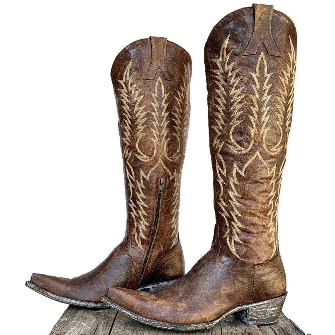 Knee High Western Cowboy Boots R191456
