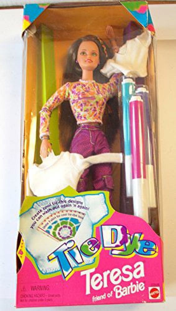 Tie Dye Barbie Doll H16676