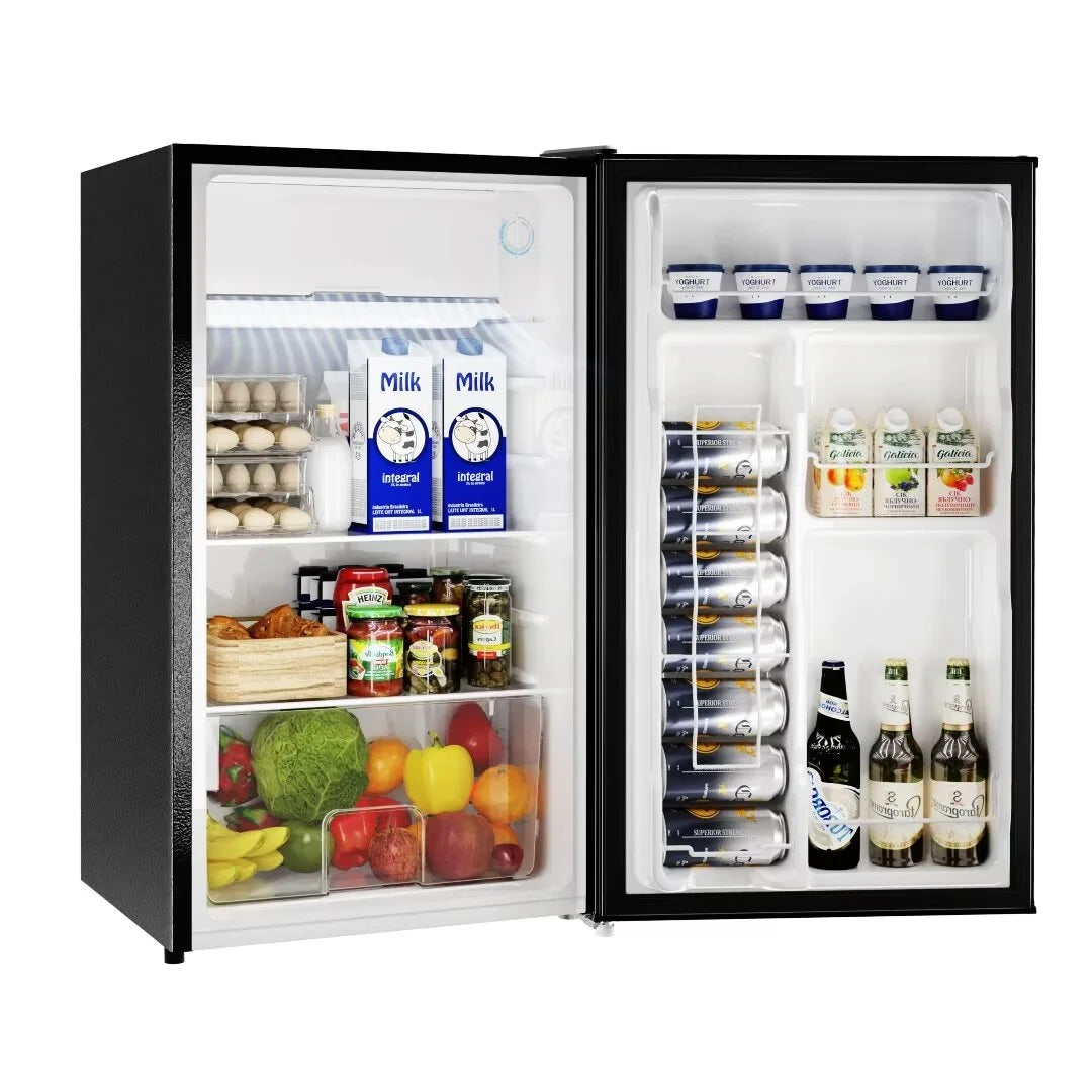 Black 3.2 Cu.Ft Mini Fridge with Reversible Door S270145