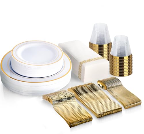 175 Piece Gold Dinnerware Set L6564