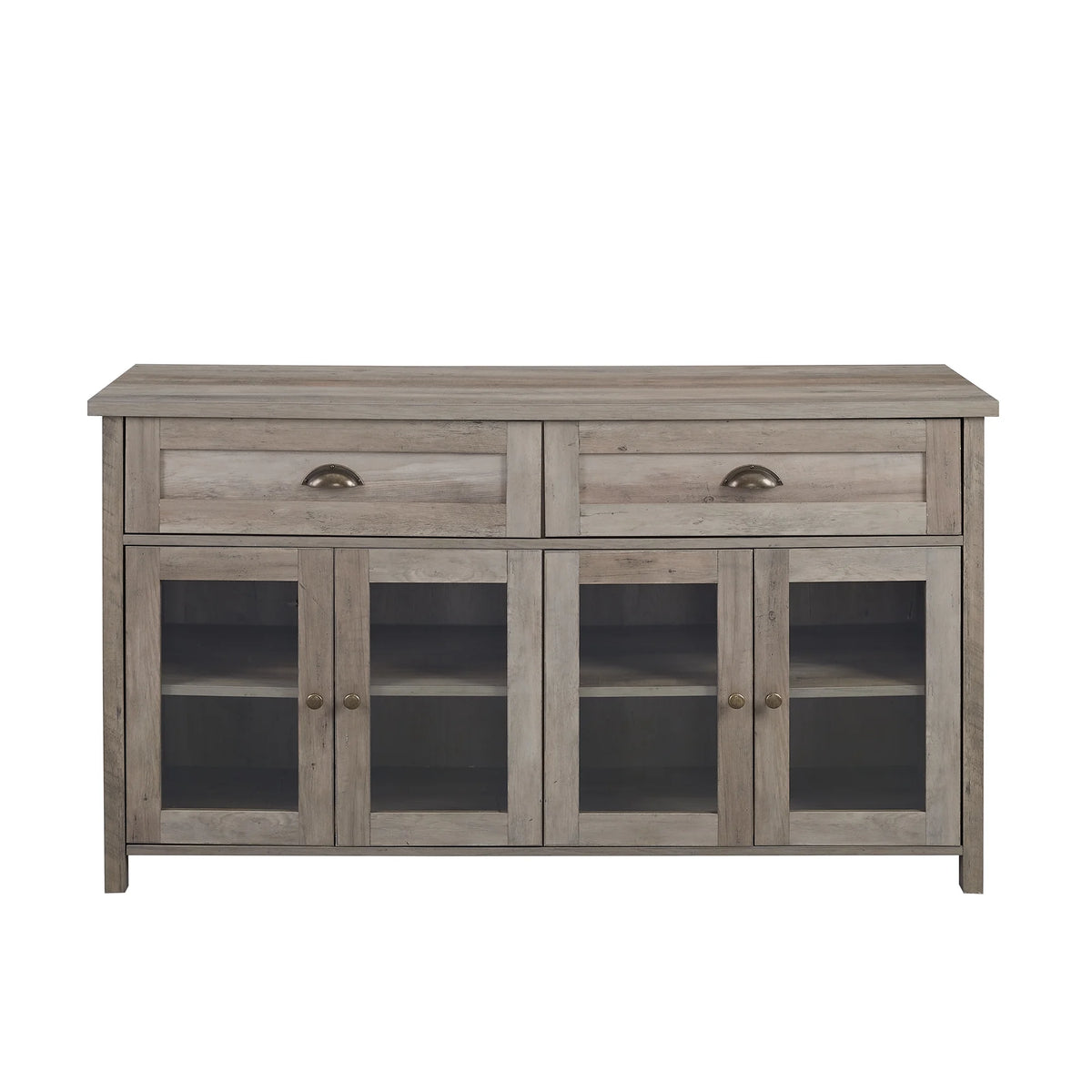 Grey Wash 4 Door TV Stand O750522