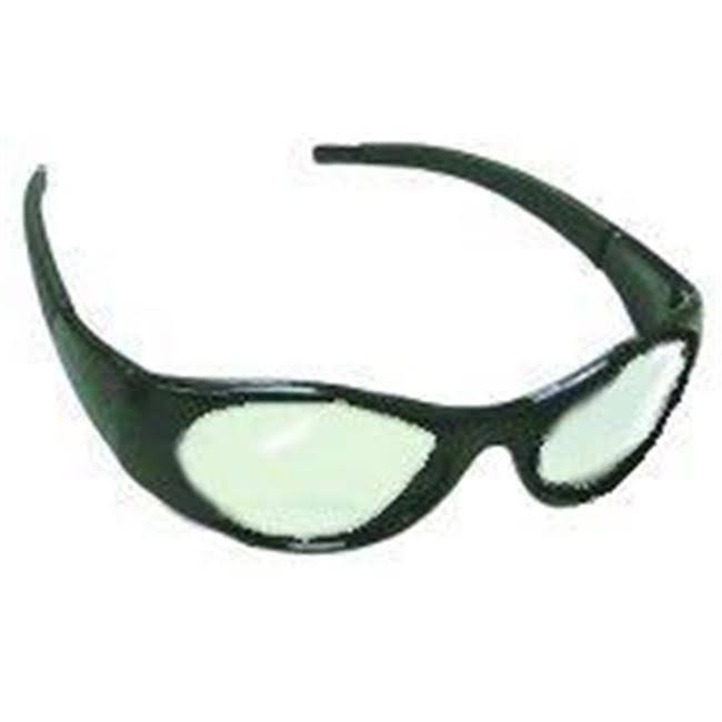 Black Frames Clear Lens Safety Glasses I712600