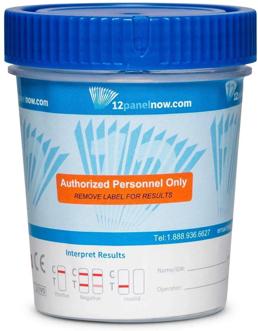 12 Panel Multi-Drug Urine Test Cup with PCP Detection 10 Pack M65312