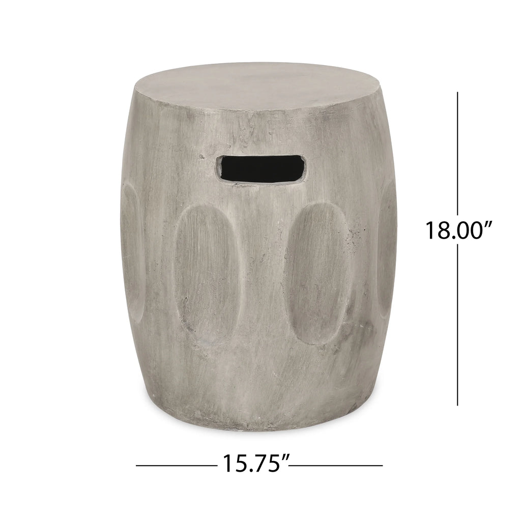 Concrete Accent Side Table G57513
