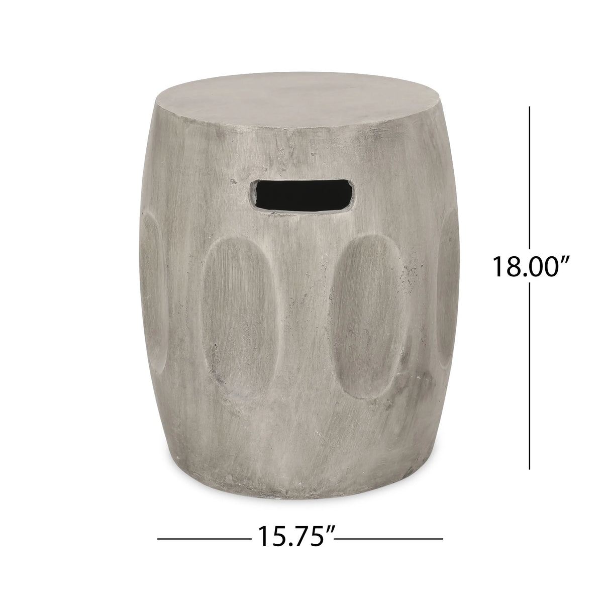 Concrete Accent Side Table G57513