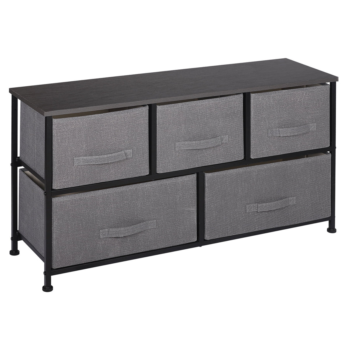 5 Drawers Fabric Dresser Storage Tower Z395