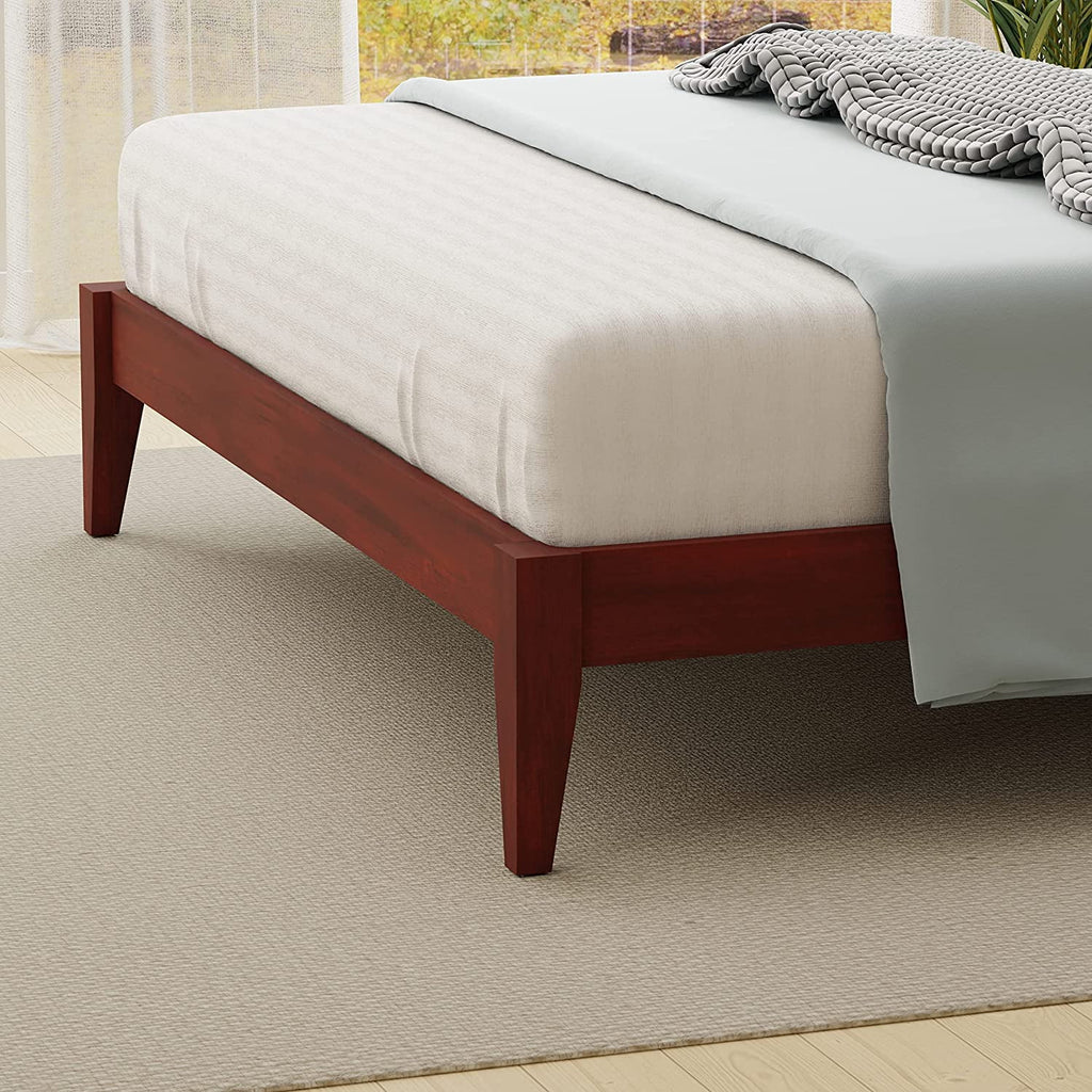 Solid Wood Platform Bed Full M673