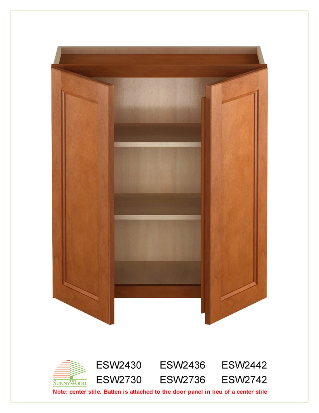 24" x 30" Double Door Wall Cabinet U265