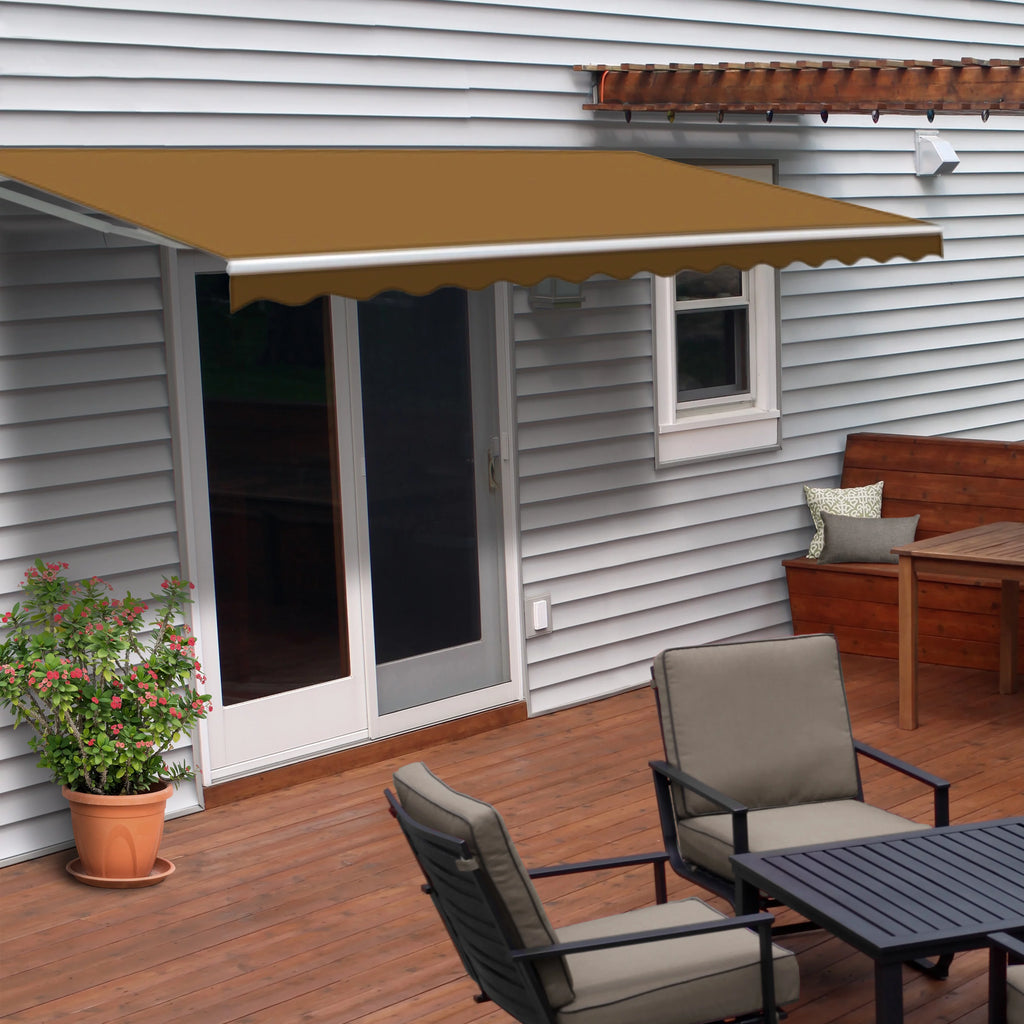 13' x 10' Retractable Patio Awning Canopy I625412