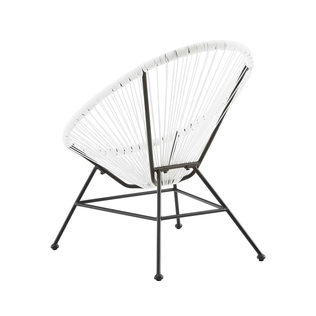 3-Piece Set with 2 Single Chairs and Loveseat in White L8329