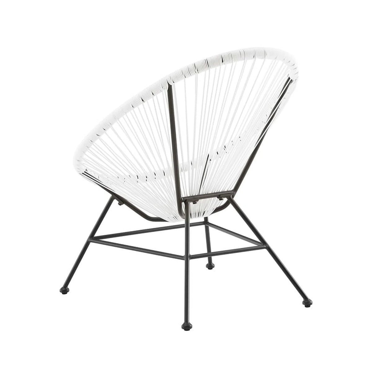 3-Piece Set with 2 Single Chairs and Loveseat in White L8329