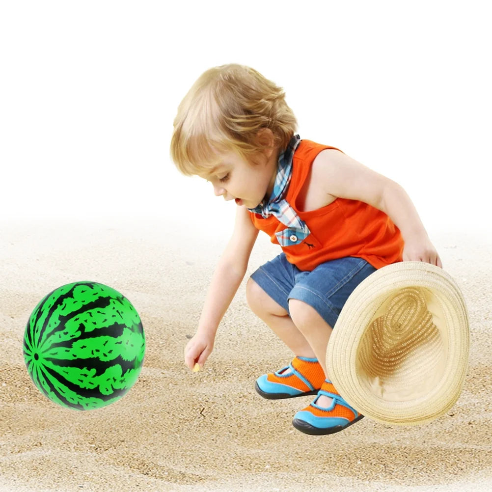 2Pcs 9 Inch Inflatable Bouncy Ball with Pump Kids Education Toys J47938