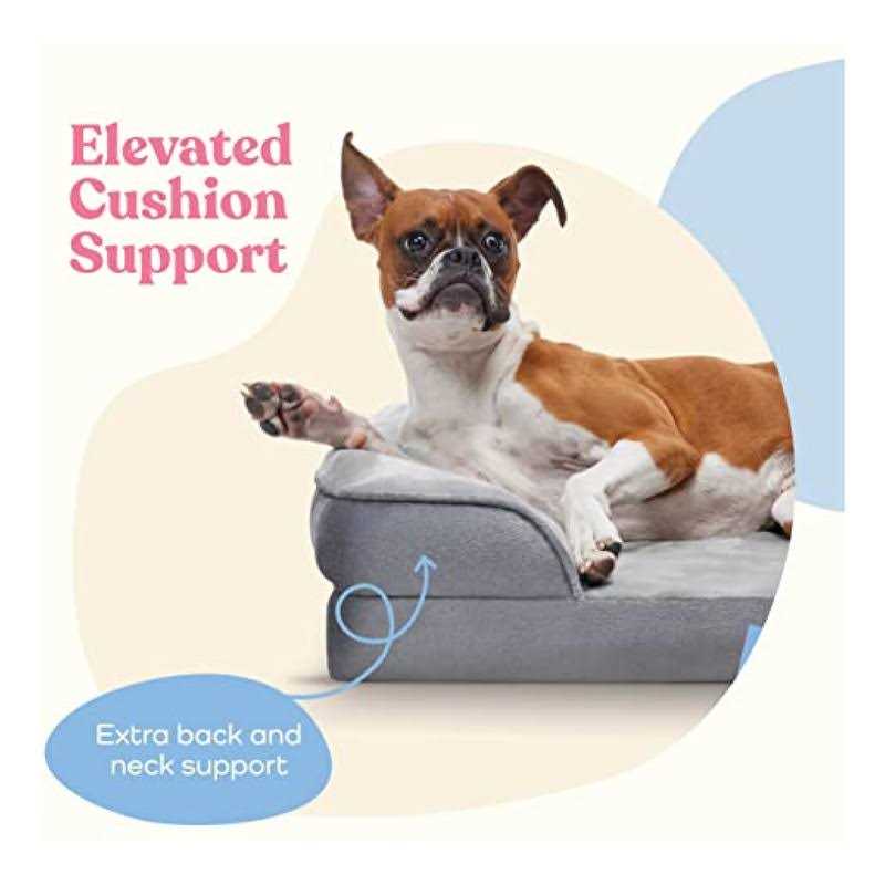 Waterproof Plush Dog Bed with Removable Washable Cover X14000