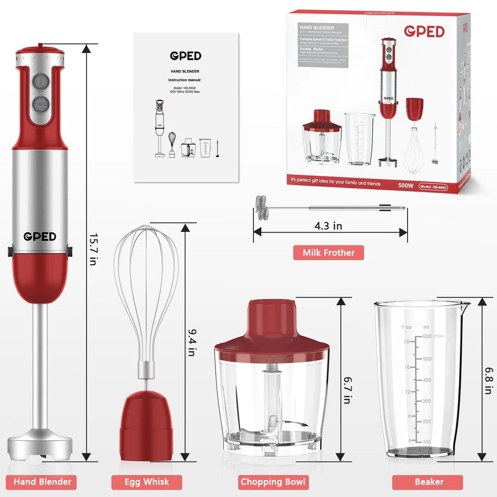 5-in-1 Immersion Hand Blender O8147