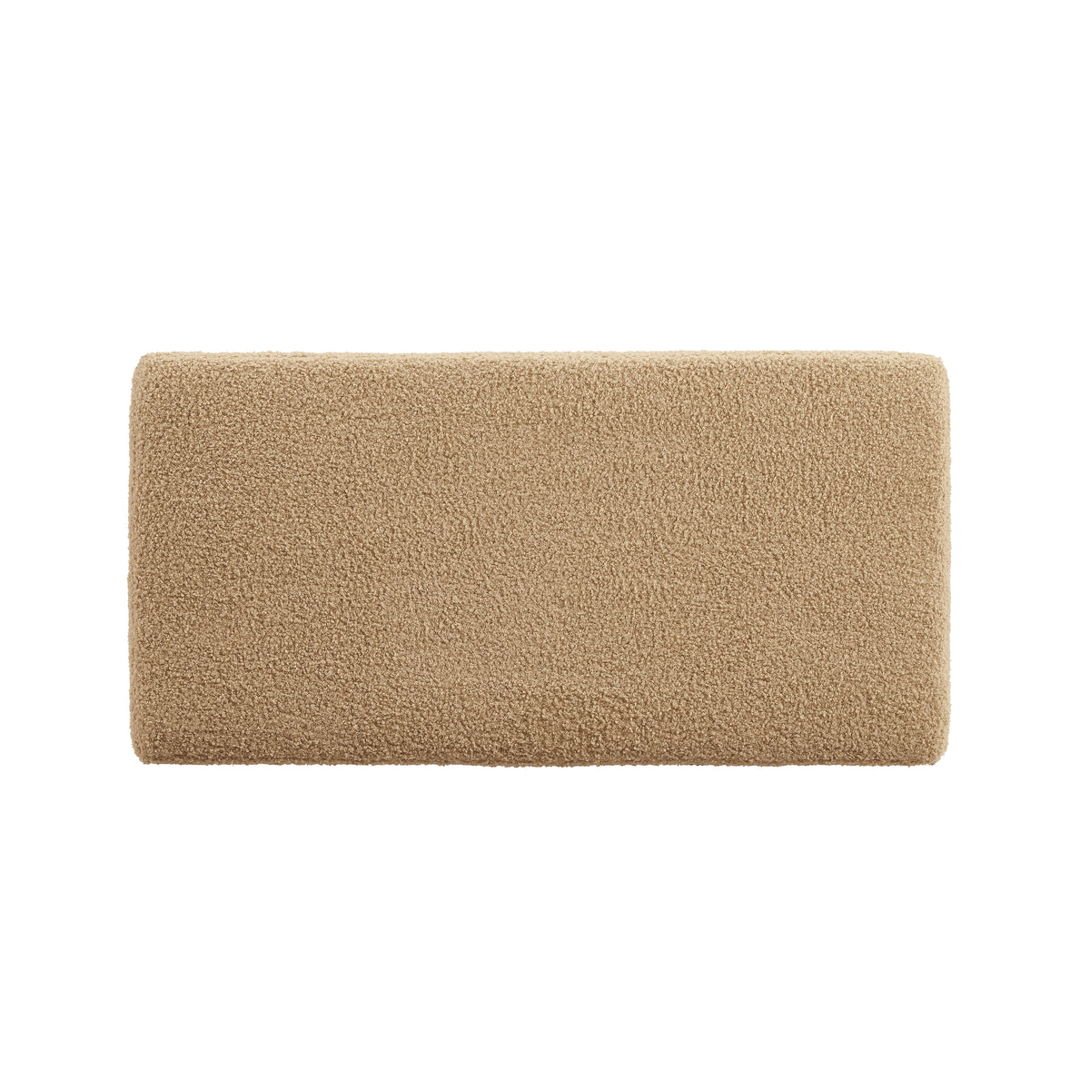 Tan Rectangle Storage Ottoman W4441