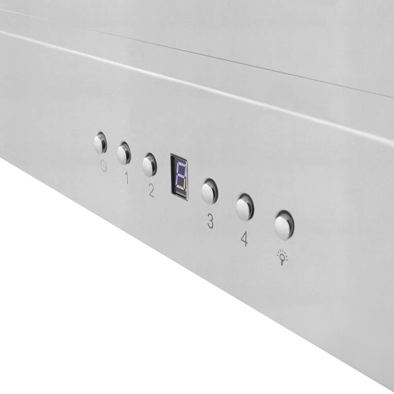400 CFM Convertible Wall Mount Range Hood in Stainless Steel O722