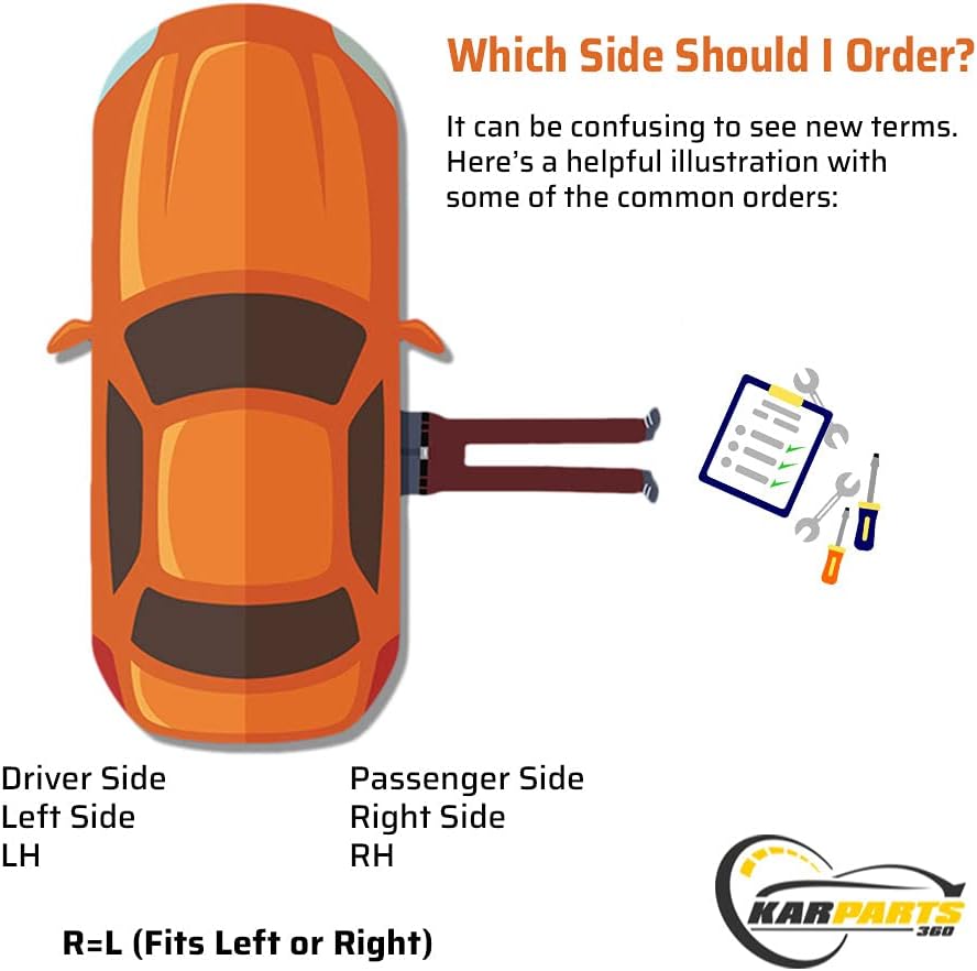 Passenger Side Headlight Assembly V5281
