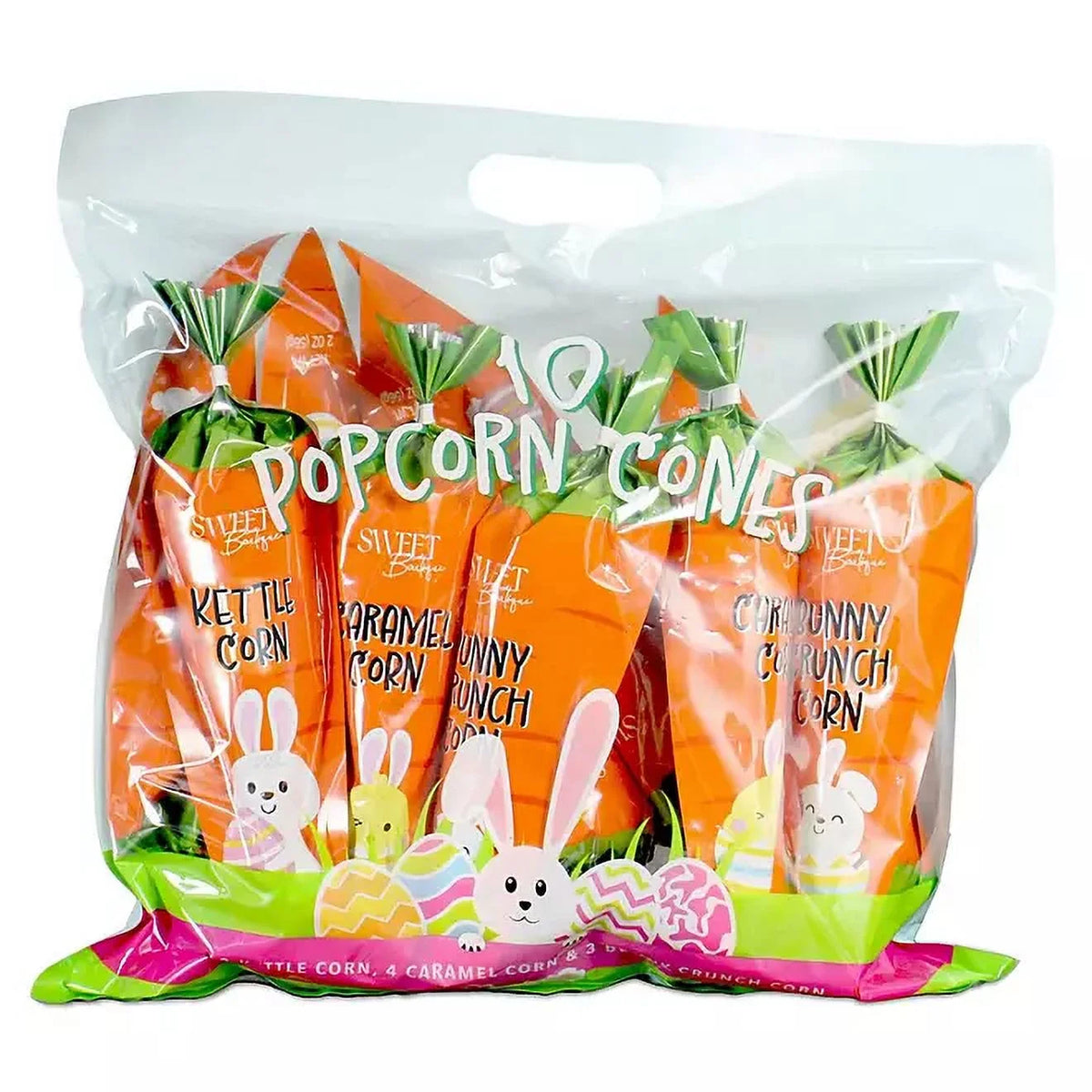 Easter Pop corn 10 cones X195