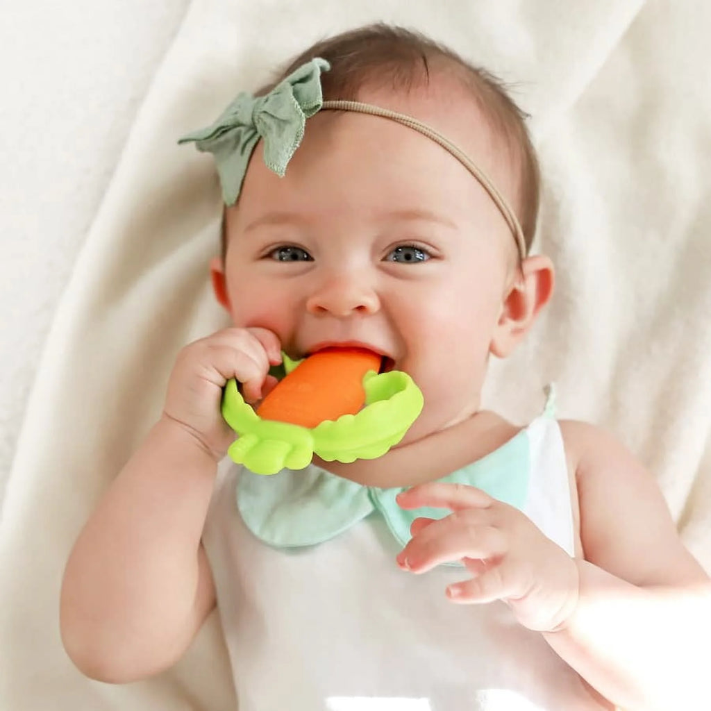 Orange Carrot Baby Teething Toy V677992