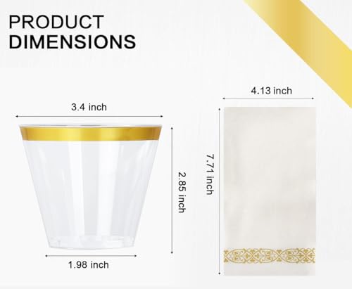 175 Piece Gold Dinnerware Set L6564