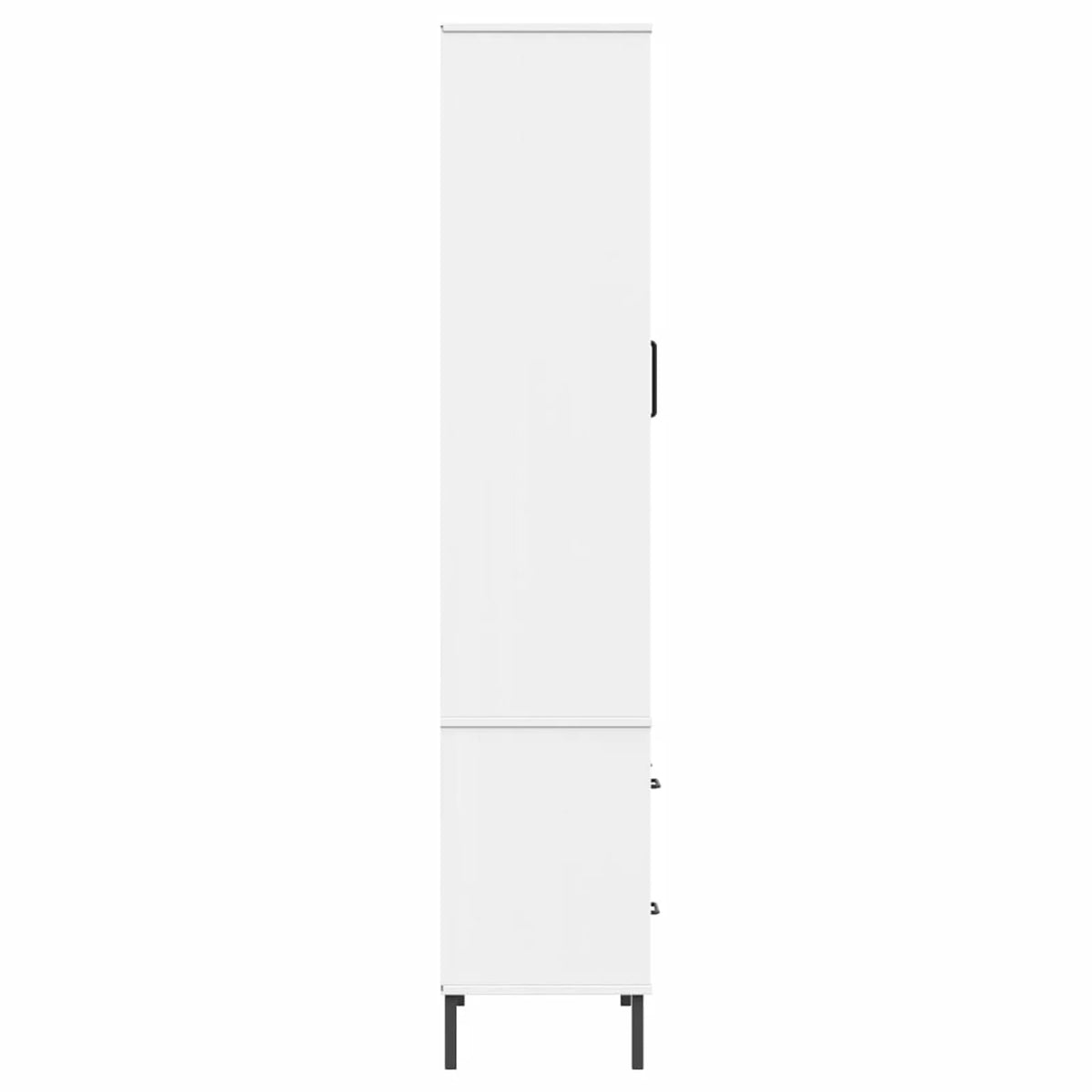 Pine Wood Bookcase with 2 Doors and 2 Drawers M320