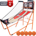 Arcade Basketball Game, Indoor 1-4 Player, LED Scoreboard, 8 Game Modes, 5 Balls Y779247