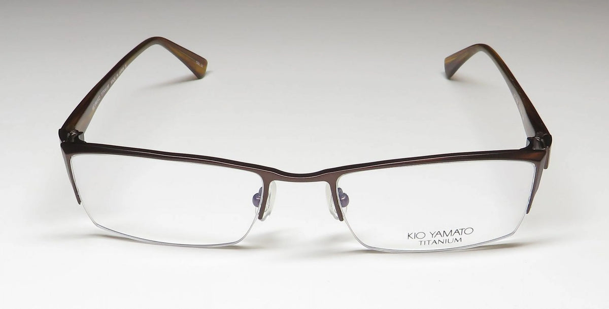 Titanium Lightweight Half-Rimless Eyeglass Frame A1983