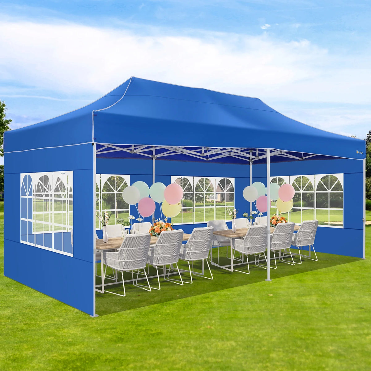 10x20 Pop Up Canopy Tent with Roller Bag O26451