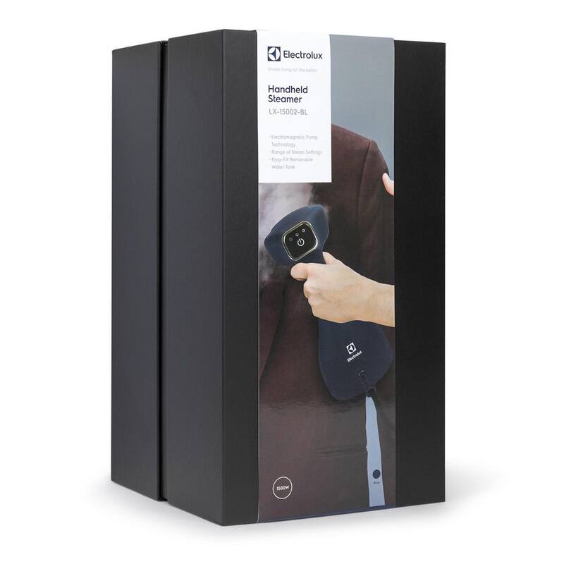 Handheld Garment Steamer 1500-Watts Blue R719193