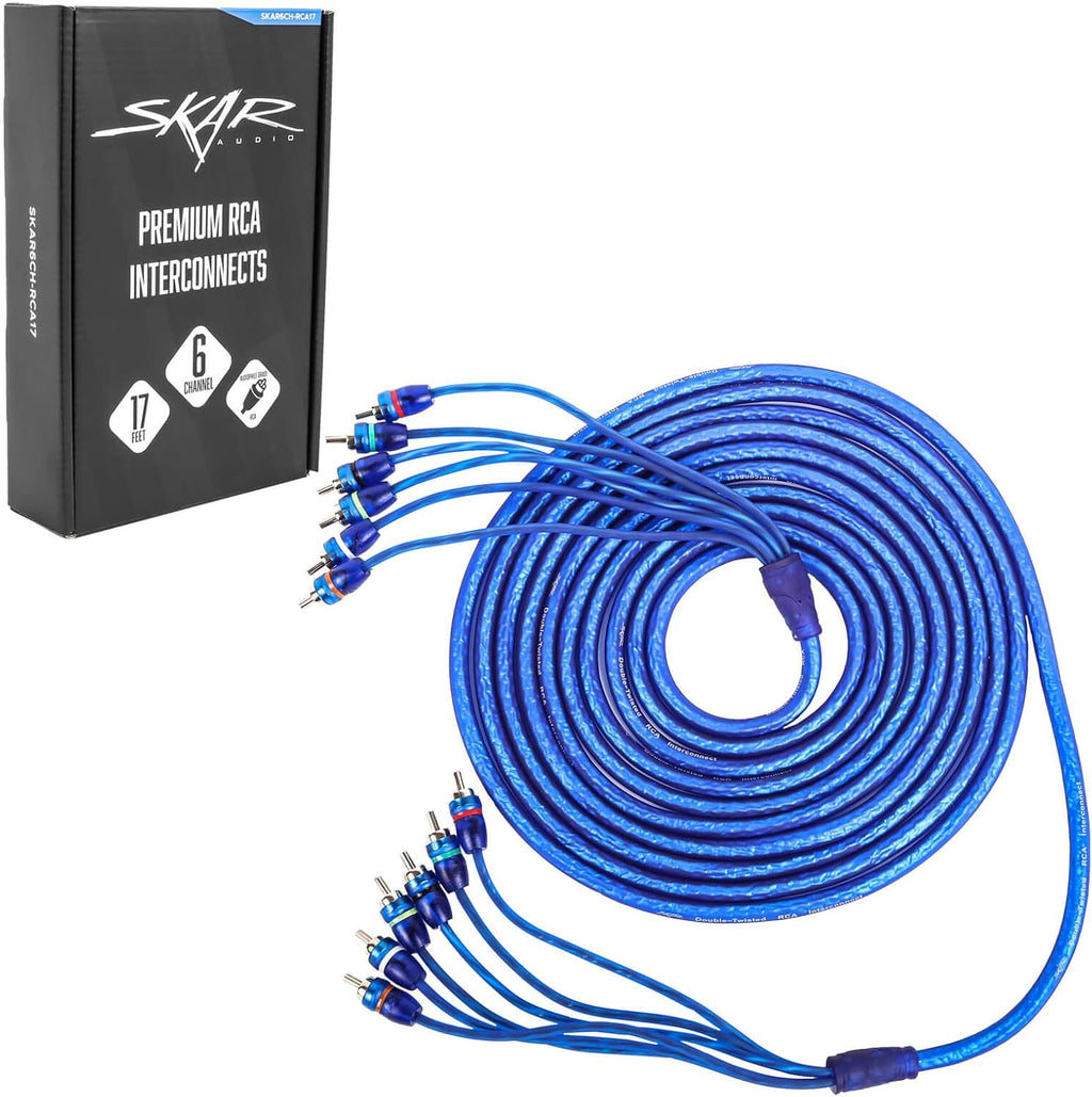 6-Channel Twisted Pair RCA Interconnect Cable U530262