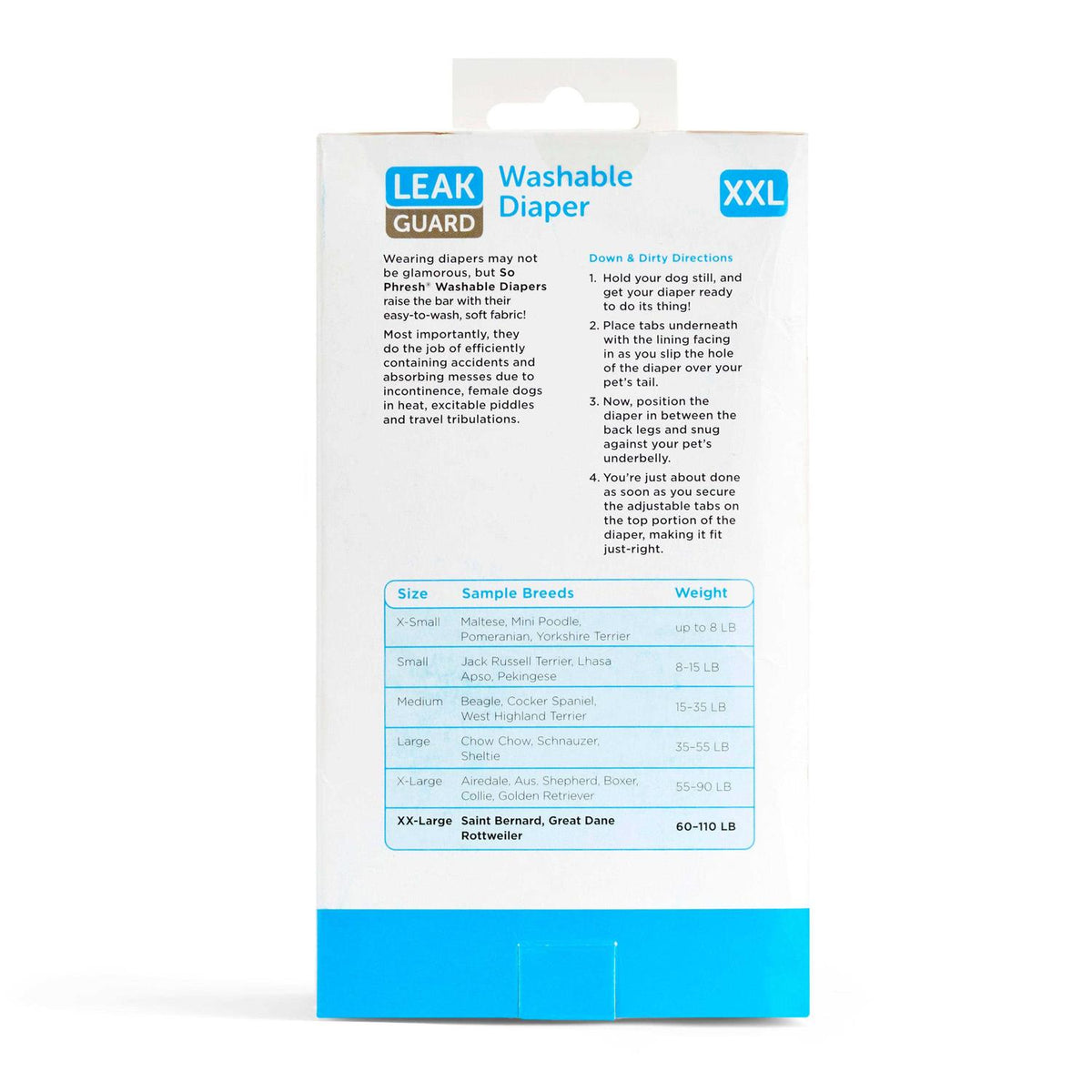 Washable Diaper for Dogs H926