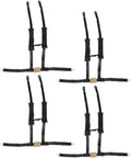 4 Pack Black 4 Point Harness 2 Straps Q45358
