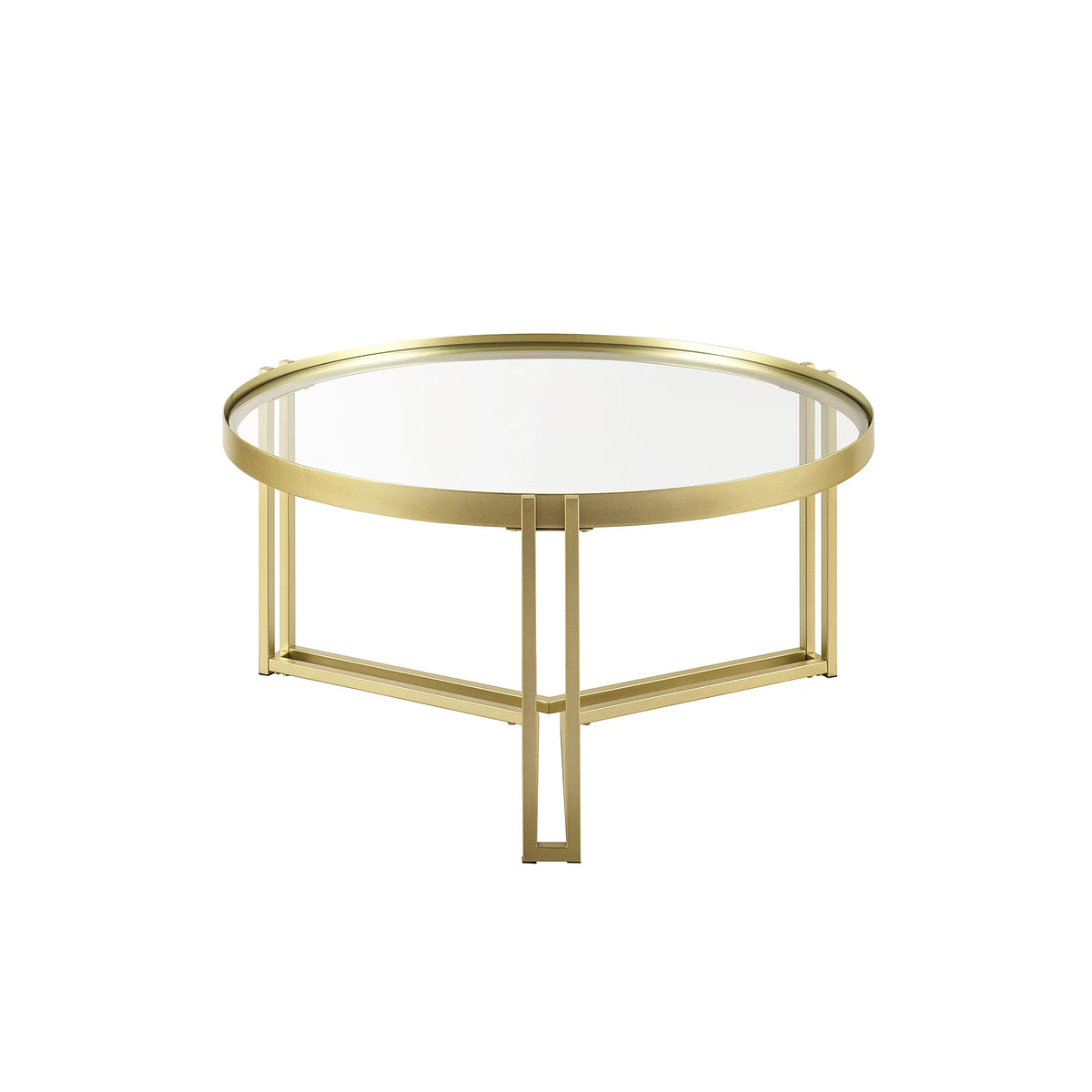 Round Glass Coffee Table I5463