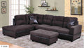 103.5'' Left Hand Facing Sectional Sofa with Storage Ottoman H61747