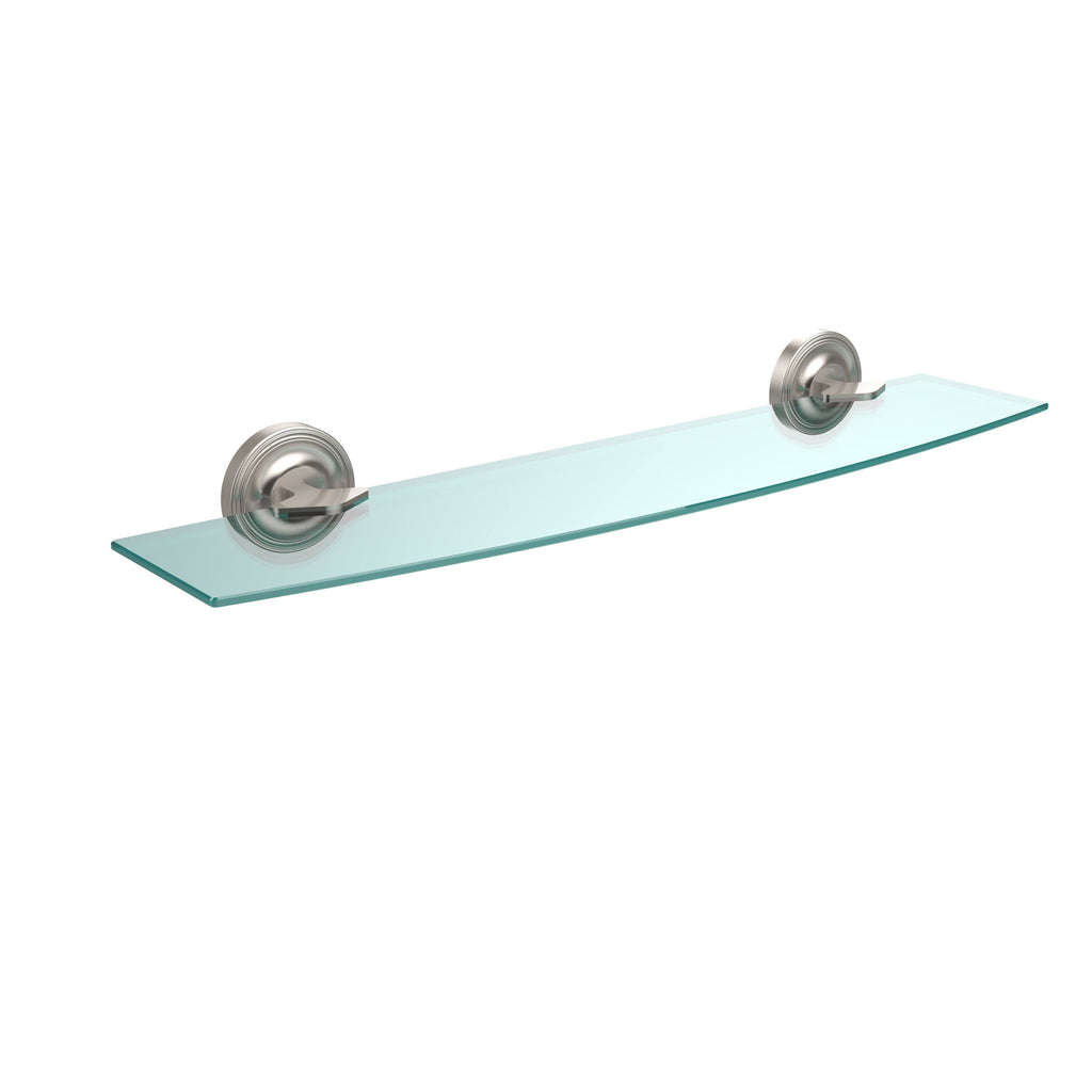 24 inch Glass Shelf Satin Nickel K279108