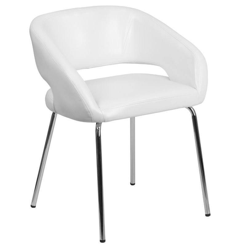 White Leather Chair L92212