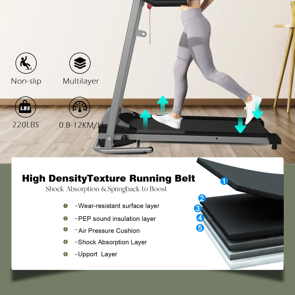 Folding Electric Treadmill P763