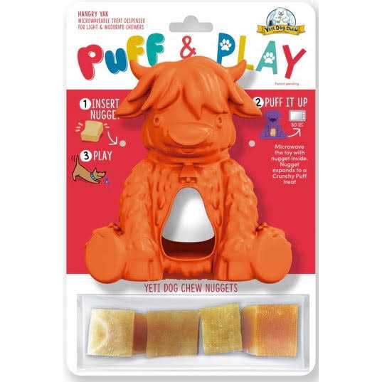 Dog Puff & Play Toy V88052