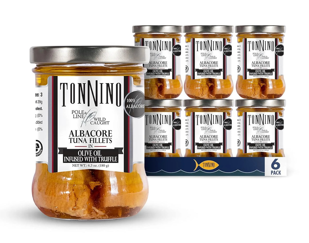 Albacore Tuna in Olive Oil with Truffle, 6.3 oz, 6-Pack J7139
