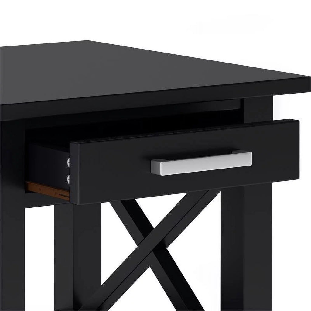 Solid Wood End Table with Storage G117915
