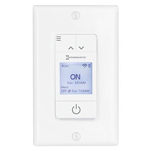 Smart Wi-Fi 15 Amp 7-Day Indoor Programmable In-Wall Timer U915048