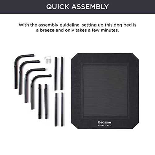 Large Elevated Cooling Outdoor Dog Bed P98266