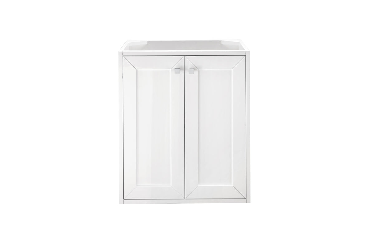 24 in. Glossy White Single Vanity Cabinet L886364