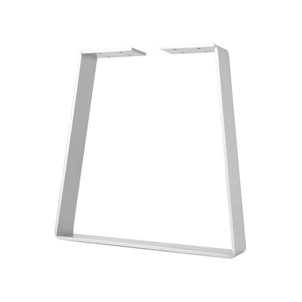 White Flat Bar Table Leg and Bench Base R4073