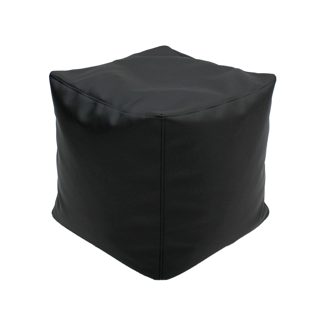 Raspberry Square Bean Bag Pouf Z618182