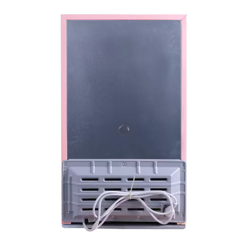 Coral Pink Retro Mini Fridge U303092