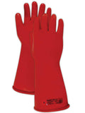 Red Rubber Electrical Insulating Gloves E656