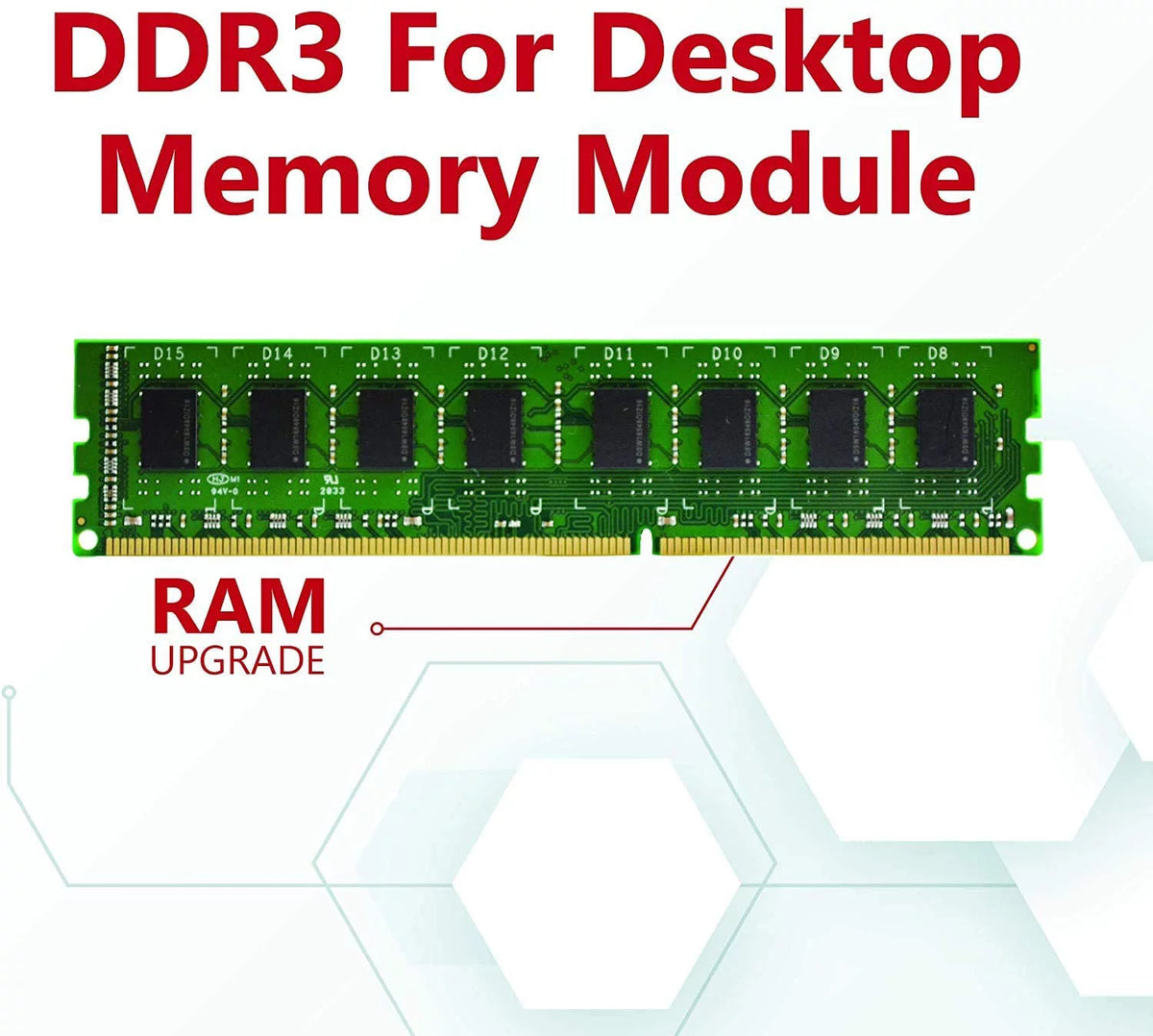 16GB (2x8GB) DDR3 ECC UDIMM 1600MHz Memory Module I6729