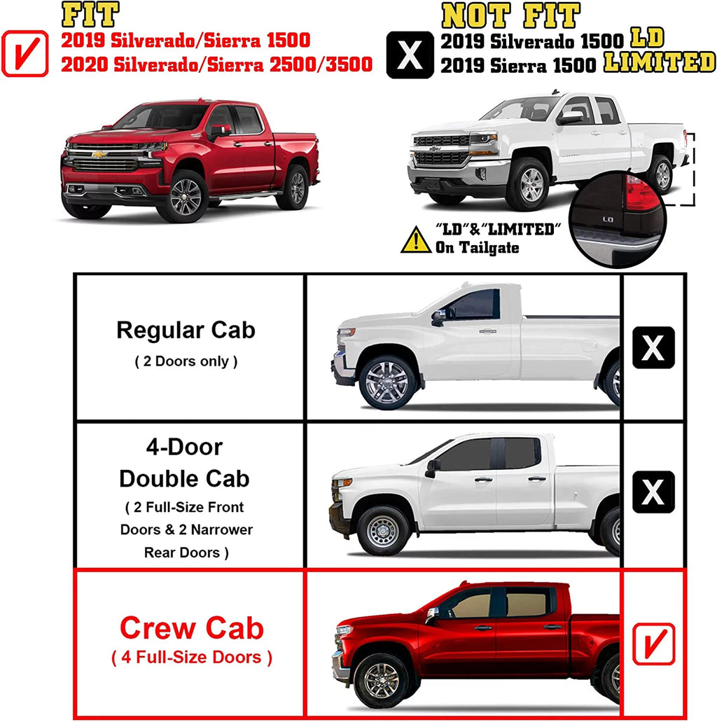 Running Boards Side Steps Nerf Bars 2pcs W185498
