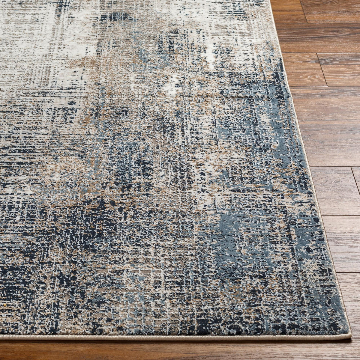 6x9 Modern Ivory Area Rug Z71319